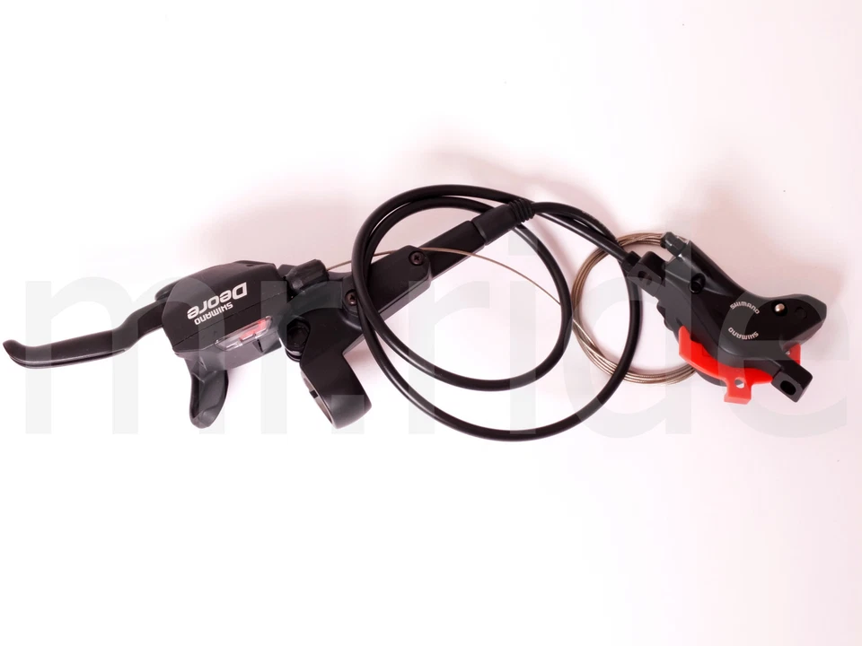 Shimano Deore ST-M535 Dual Control Shifter,Hydraulic Disc Brake Front 750mm Bk - Image 3 of 4