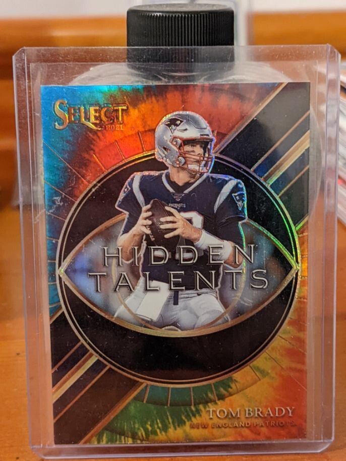 Tom Brady Select 2021 Hidden Talents Tie-Dye /25