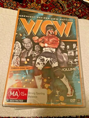 WCW Wrestling Greatest PAY-PER-VIEW Matches Vol 1 DVD 2x Disc NEW/SEALED
