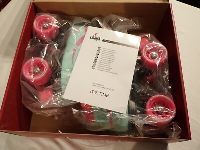 Chaya Vintage Turquoise Roller skates 810596 W5 W6 & W7 sizes remain New in box