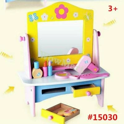 childrens wooden dressing table mirror