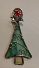 Stained Glass Christmas Tree Christmas Ornament Style Dd