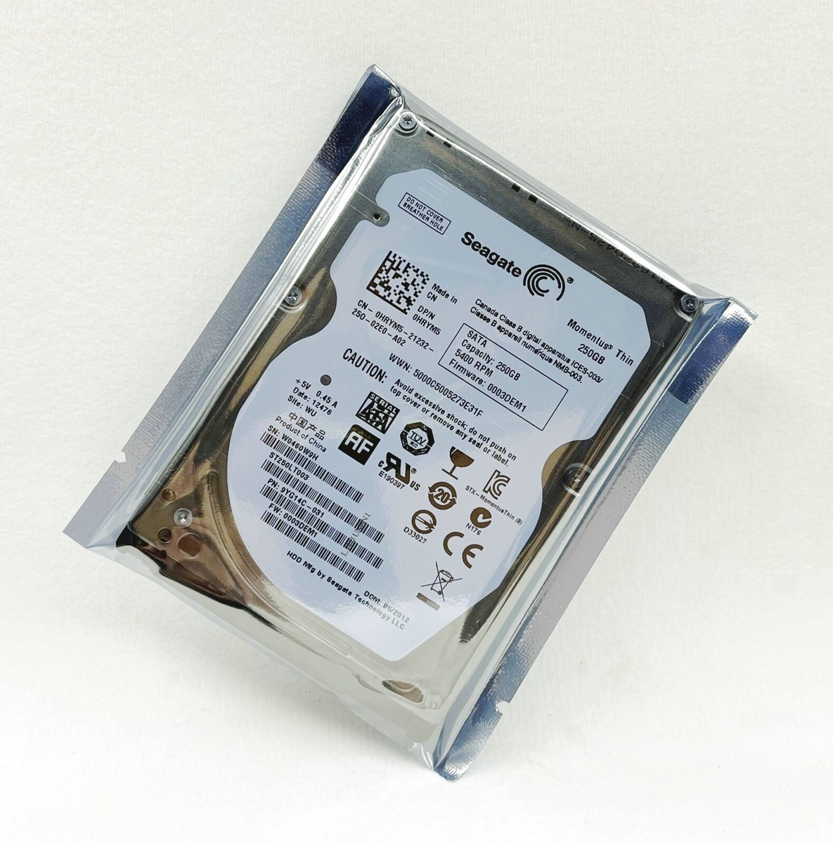 Seagate 250GB 5400RPM ST250LT003 SATA Laptop Hard Drive