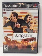 SingStar Amped Sony PlayStation 2, PS2, 2007 - No Manual