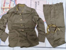 URSS Ruso Afganistán Uniforme de Guerra Ejército Soviético Soldado AFGHANKA Traje, Original