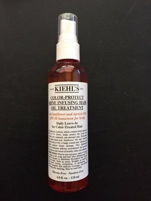 Kiehl's Color-Protect Shine Infusing Hair Oil Treatment ...