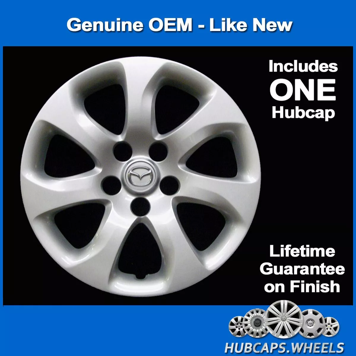 Mazda3 2010 2013 Hubcap Genuine Factory Original 16 inch OEM Wheel Cover 56555
