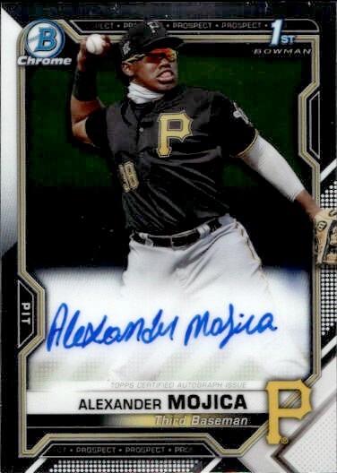 2021 Bowman Chrome Prospect Autographs Alexander Mojica