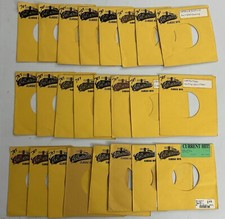 Huge Lot Of 24 Collectables Classic Hits Card Stocks 45 Record Company Sleeves