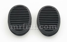 Lancia Fulvia Sport Zagato 2nd Series Pedal Cover Set New Lancia Fulvia Sport Zagato 2nd Series Pedal Cover Set New