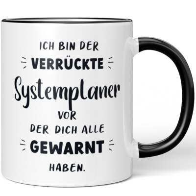 Ich bin der verrückte Systemplaner vor der dich alle gewarnt haben 10007006402