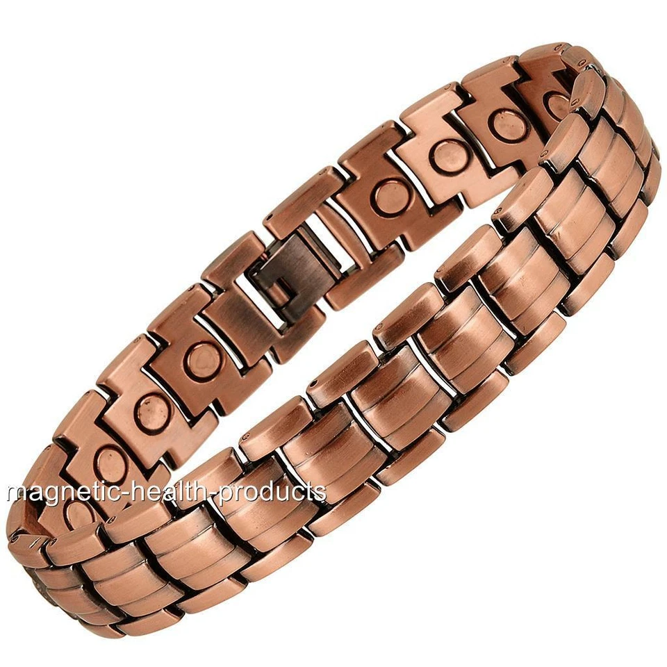 MAGNETIC HEALTH MENS MAGNETIC HEALING BRACELET CARPAL TUNNEL BANGLE - ARTHRITIS PAIN RELIEF 19