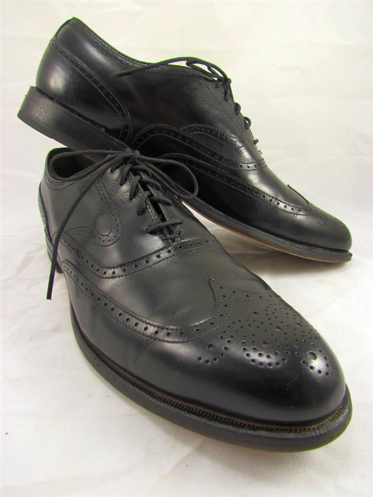 Footjoy Classics Mens Black Wingtip Dress Oxfords Shoes Size 12 Footjoy Classics Mens Black Wingtip Dress Oxfords Shoes 12  main image 4