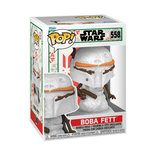 Funko Pop! Vinyl: Boba Fett #558 - Star Wars - Holiday