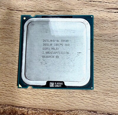 Intel Core 2 Duo E8400 SLB9J 3,00GHz 6M 1333