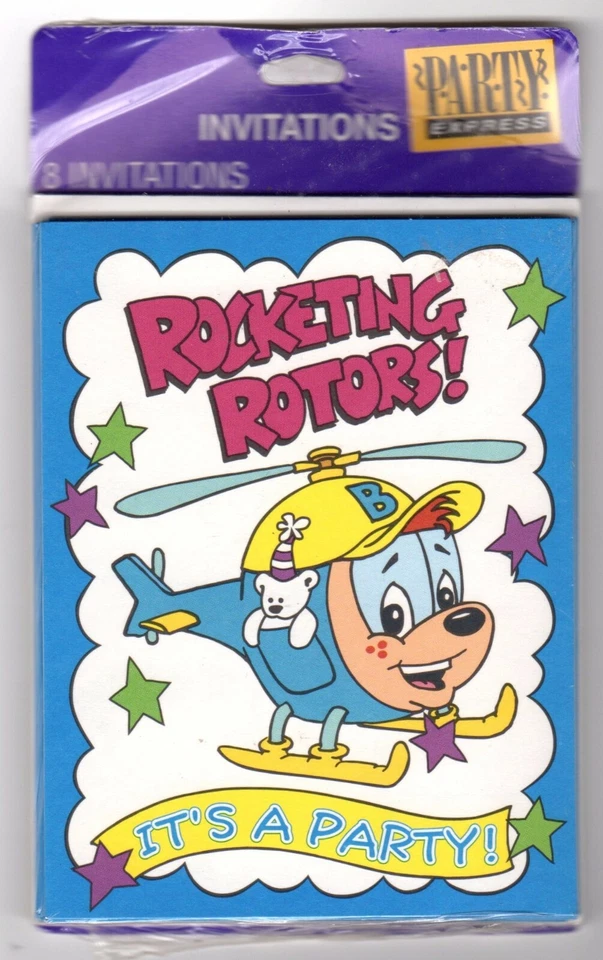 Budgie the Little Helicopter Pacote de Festa de Aniversário 3 Peças Conjunto Convites Pratos Bolsa - Imagem 4 de 4