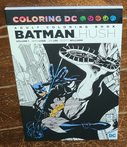 Coloring Batman Vol. 1: Hush (2016, DC Adult Coloring Book) Jim Lee ...