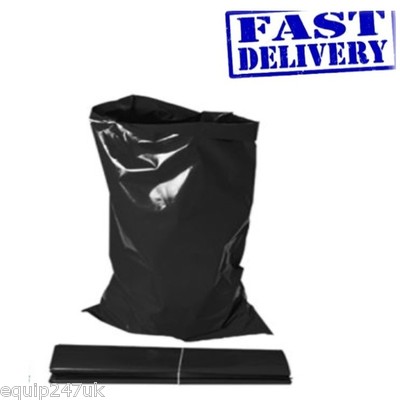EXTRA EXTRA STARK STRAPAZIERFÄHIG SCHWARZ & BLAU SCHUTTBEUTEL/SÄCKE BAUMEISTER 24 STUNDEN! 