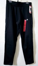 NWT adidas Women  s Relaxed Fit Tapered Legs Fleece Pant, M