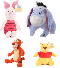 Winnie Pooh Stofftier Plüschtier Disney Kuscheltier Tigger Ferkel I-ah Sound neu