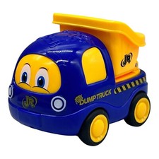 NKOK Inc Dump Truck Jr with Sounds Vehicle Toy Blue  Yellow 2016 29134