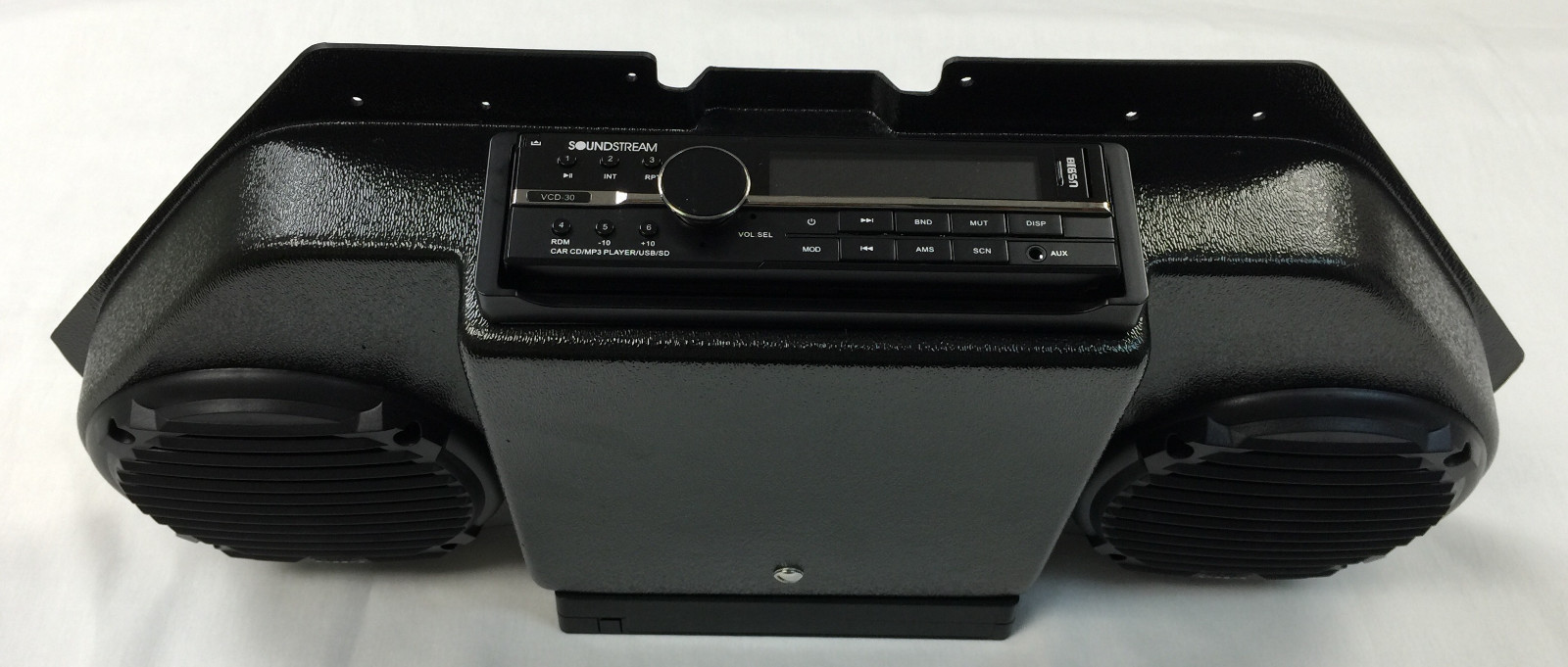 EZGO GOLF CART OVERHEAD CONSOLE WITH RADIO,SPEAKERS, ANTENNA