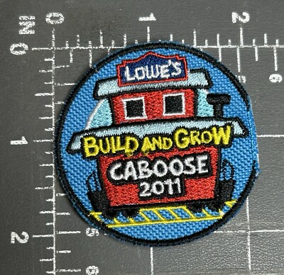 Lowe S Build Und Wachsen Zug Kombüse 2011 Lokomotive Abzeichen Patch
