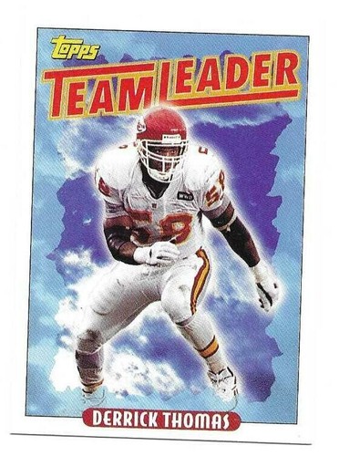 DERRICK THOMAS 1993 TOPPS TL KARTE NEUWERTIG