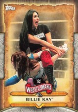 Billie Kay Topps #WM-11 2020 Topps Road to WrestleMania