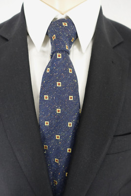 NEU - Windsor Herren Anlass / Business Krawatte - dunkelblau melange gemustert !