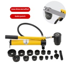 10 Ton 22-60 mm Lochstanze Zylinder Hydraulikpumpe Hydraulisch Blechlocher