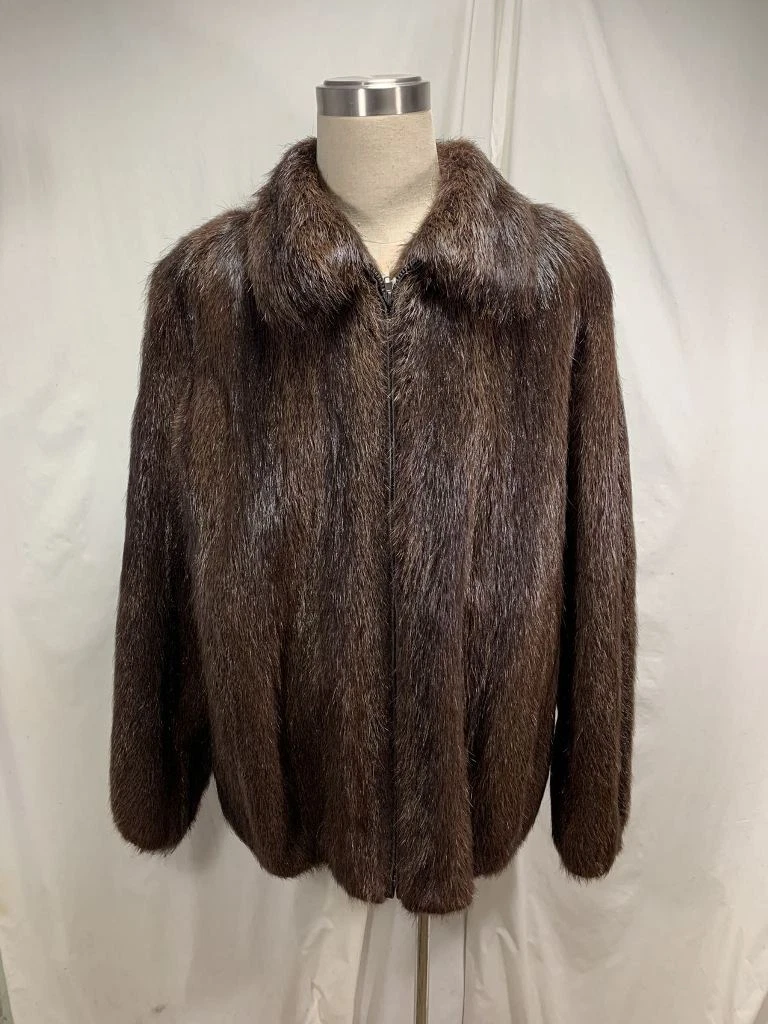 Nutria fur deals coat ebay