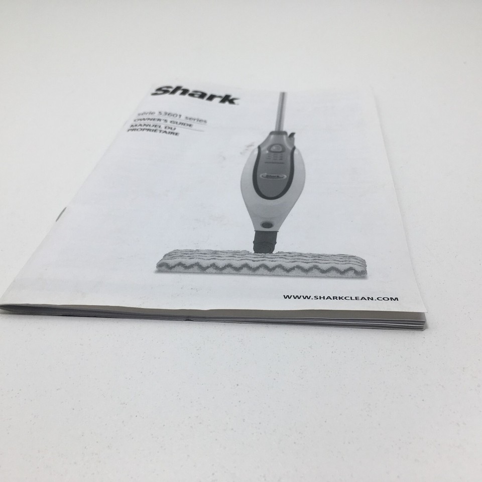 Shark Professional Steam Pocket Mop S3601 SE450 USER GUIDE INSTRUCTION ...