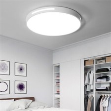 10X LED Ceiling Light Round Panel Down Lights Bathroom Kitchen Living Room Wall