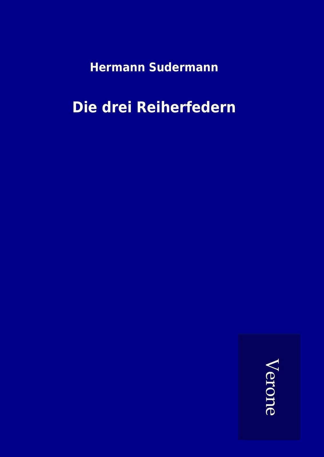 Thumbnail - Hermann Sudermann | Die Drei Reiherfedern | Buch | Deutsch (2016) |