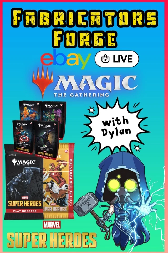 🧙🏻‍♀️MTG SUPER HEROES Prerelease Chase Stream🧙🏻‍♀