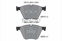 Pagid Bremsbelagsatz Scheibenbremse T2854N FüR BMW 7Er F01 F02 F03 F04 750