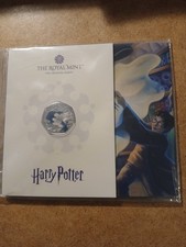 2025 HARRY POTTER EXPECTO PATRONUM COLOURED 50p SEALED IN ROYAL MINT PACK