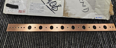 #ad #ad QTY 10 Sioux Chief 521 118 Stub Out Bracket Copper Plated 1 1 4 x 20 16GA $41.94