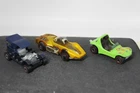 2 Redlines 1 Sizzler Flying Colors Dune Daddy  Paddy Wagon Hot Wheels REDLINE