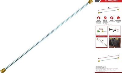 #ad Cleaning 80479 Universal 31 Inch Pressure Washer Wand for Cold 31 Inch Wand $53.15