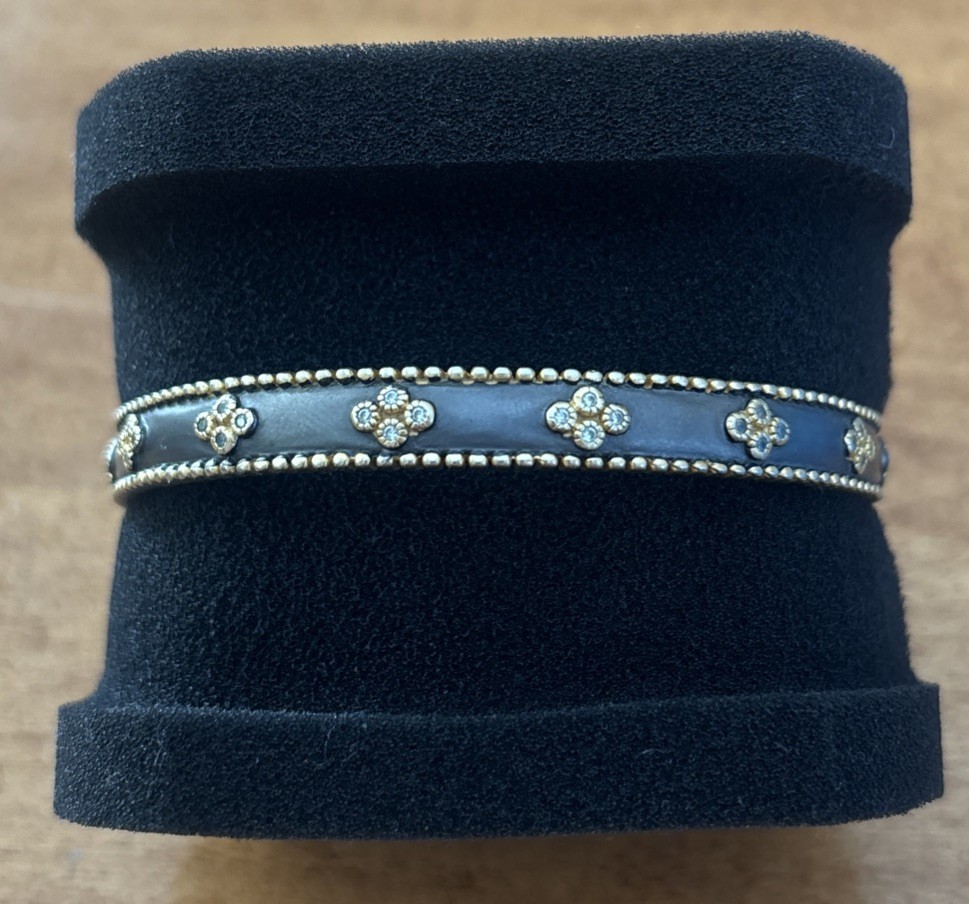 Freida Rothman Sterling Silver Stackable Bangle B… - image 1