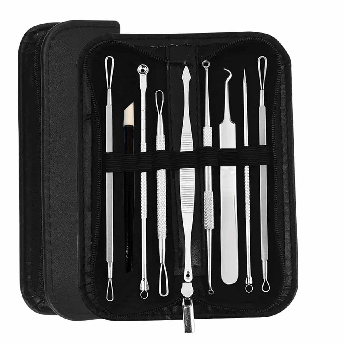 Blackhead Kit, Blemish & Comedone Extractor Tools for Nose and Face Skin Care