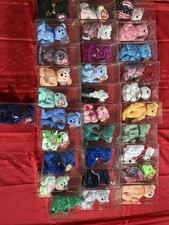 Lot of 31 TY Beanie Babies Bears w/ Tag Protectors Vintage 1990s Collection