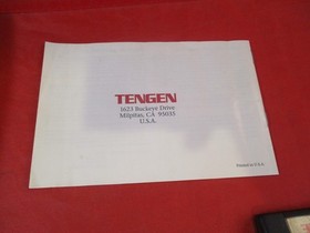 Fantasy Zone (Nintendo NES) Tengen COMPLETE w/ Box manual game WORKS!