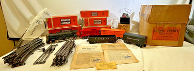 Lionel Scout O27 train set Incl Engine/Tender/Gondola/Tank/Caboose w/boxes