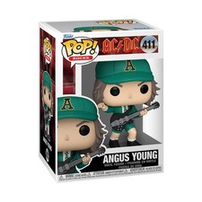 Funko Pop! Rocks: AC/DC - Angus Young - (Green) - Figura de Vinilo Coleccionable