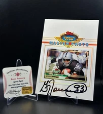 Greg Townsend Autographed 1993 5/12 Topps Stadium Club Master Photo COA 10173