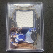 2021 Panini Select Horizontal Rookie Jumbo Swatches Sam Huff #HRJS-SH RC