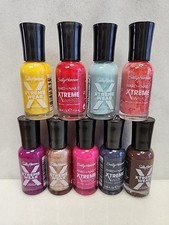 Lot Of 9 Sally Hansen Xtreme Wear Nail Polish Colors